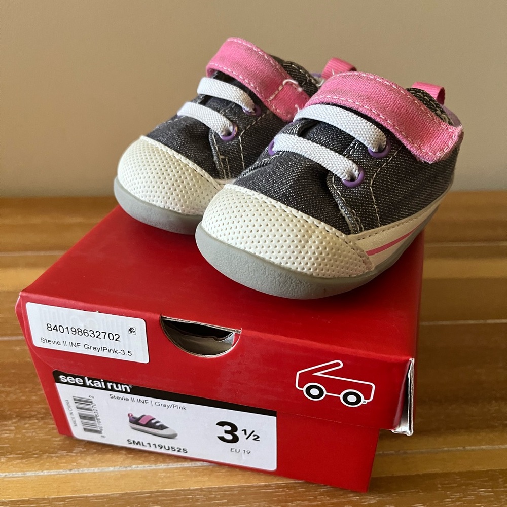 See Kai Run denim pink/purple